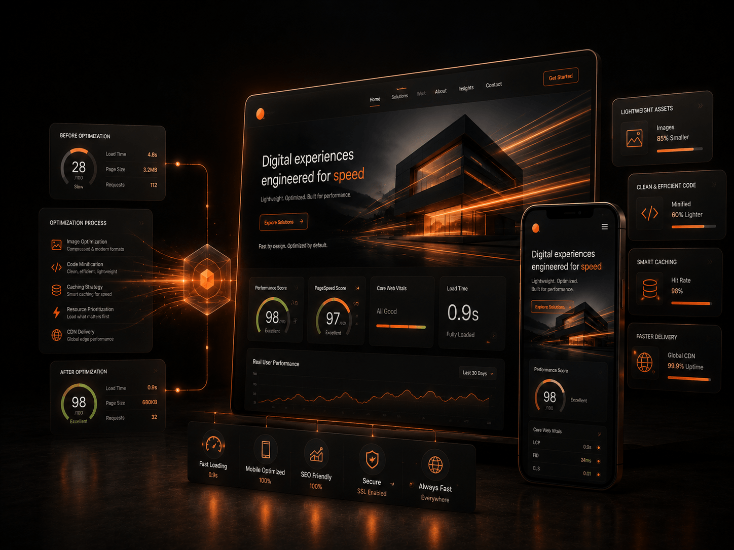 Website Performance Optimization that makes your site faster, smoother, and easier to use.
