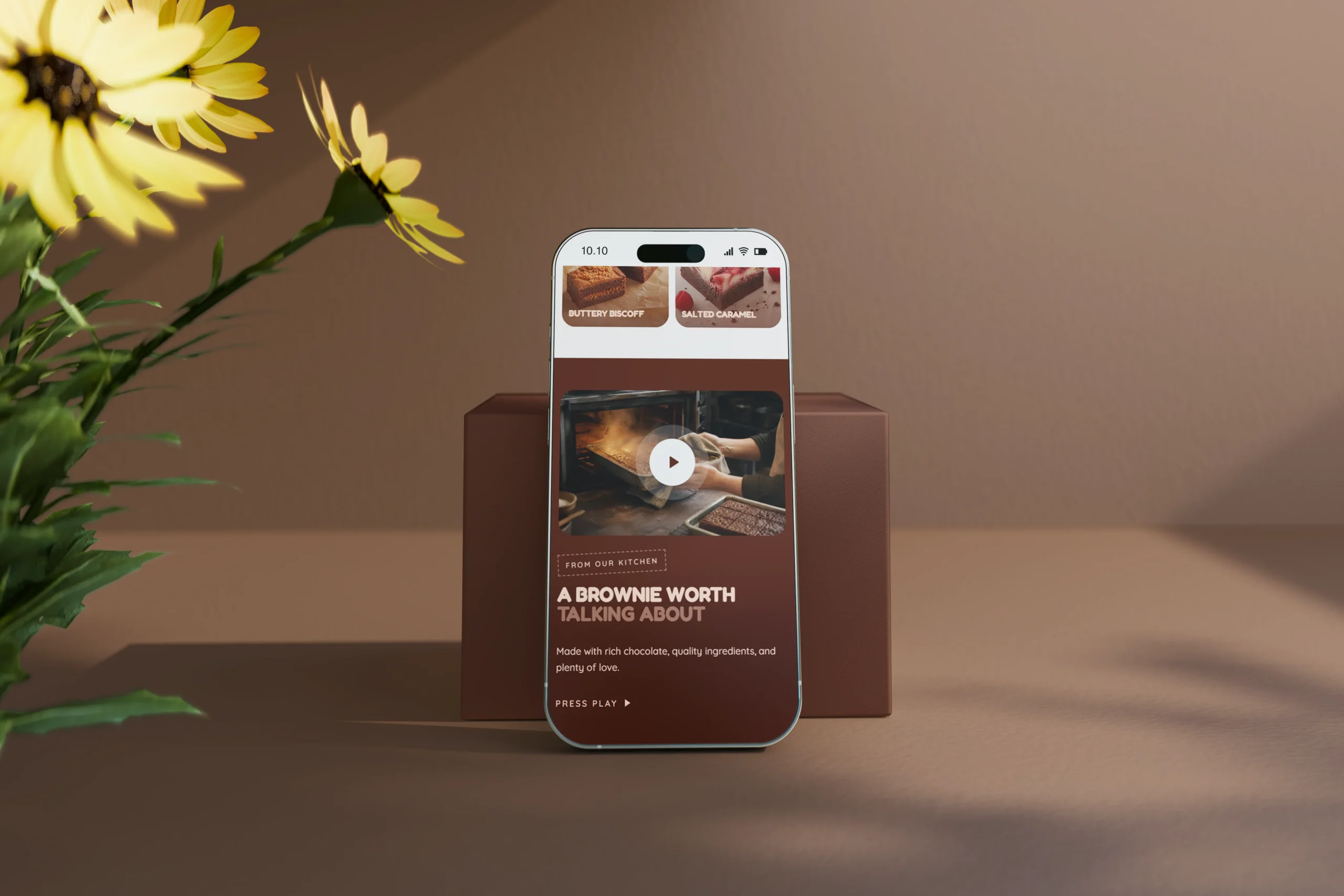 Personalized Brownie Experience